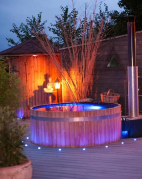 Cottage with Hot Tube & private Sauna with panoramic view